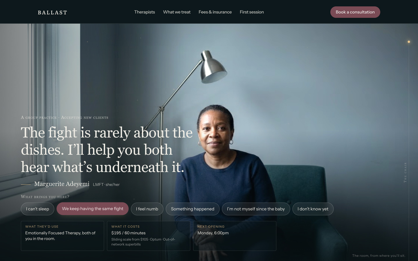 BALLAST — Wellness Framer template