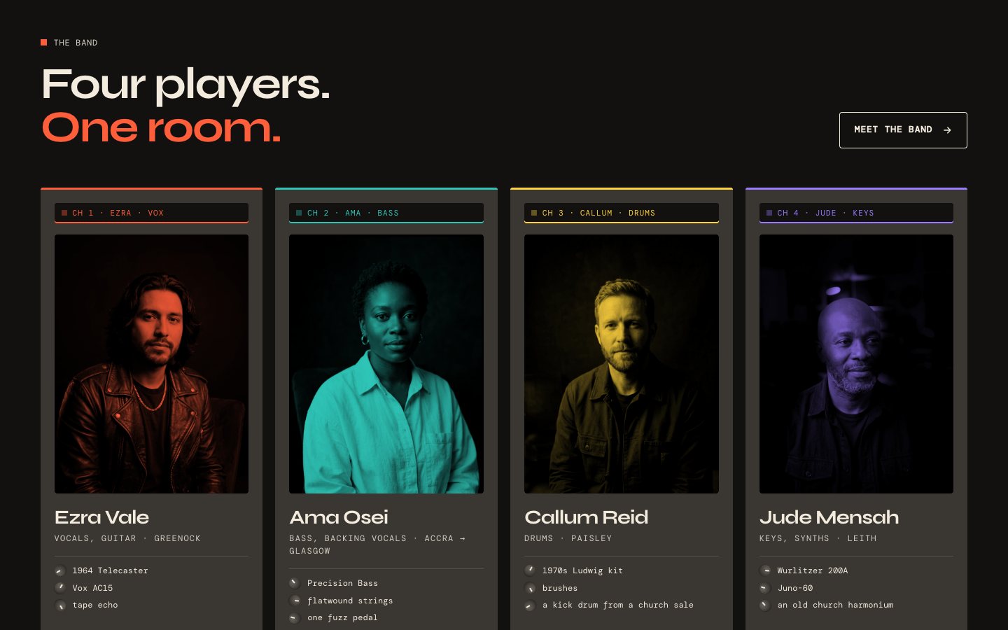Night Ferry Framer template — screens 3 of 3