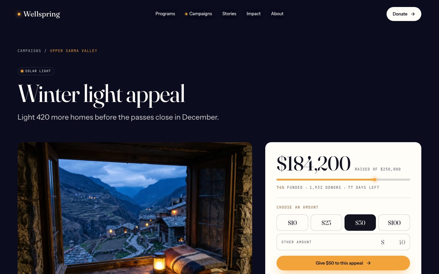 Wellspring Framer template — screens 2 of 3